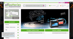 Desktop Screenshot of all-batteries.fr